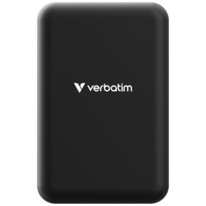 Powerbank Verbatim Charge n Go Essentials 20000mAh Magnetic Wireless juodos spalvos 32223 - Image 3