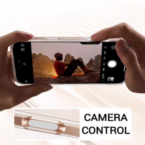 Magsafe Clear Camera Control Apple iPhone 16 Plus dėklas telefonui skaidrus - Image 6