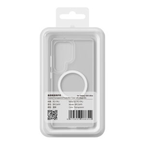 Rock Crystal skaidrus Series Magnetic dėklas skirtas Samsung Galaxy S25 Ultra skaidrus - Image 9