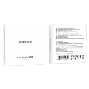 Borofone magnetinis kabelis skirtas BD13 išmaniajam laikrodžiui juodos spalvos - Image 4