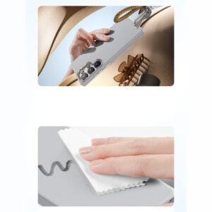 Benks Magnetic Vita Pro Silicone Case for Samsung Galaxy S25 Ultra grey - Image 6