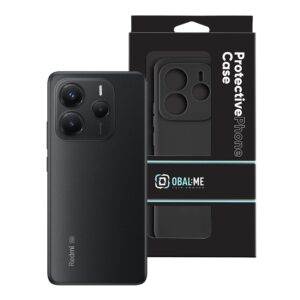 OBAL:ME Matte TPU dėklas skirtas Xiaomi Redmi Note 14 5G juodos spalvos - Image 2