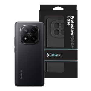 OBAL:ME Matte TPU dėklas skirtas Xiaomi Redmi Note 14 Pro+ 5G juodos spalvos - Image 2