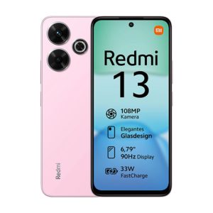 Išmanusis telefonas Xiaomi Redmi 13 4G Dual Sim 8GB RAM 256GB - Pink - Image 1