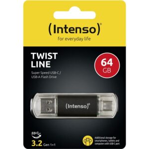 RAKTAS USB INTENSO TWIST LINE 64 GB - Image 3
