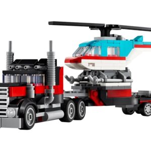 Konstruktorius LEGO Bortinis sunkvežimis su sraigtasparniu - Image 3