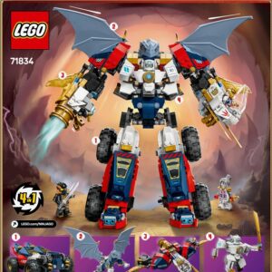 LEGO® Ninjago Zane's Ultra Combiner Mech, 1187 vnt. - Image 3