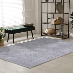 Kilimas vidaus Splendid MAAS Printed, pilkas, 230 x 160 cm - Image 3