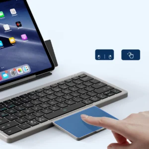 Dux Ducis OK Series wireless Bluetooth keyboard with touchpad - black - Image 8