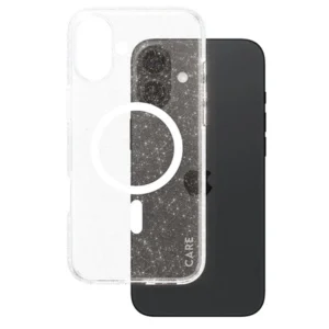 CARE by PanzerGlass Flagship Star Lit Apple iPhone 16 Plus 6.7" dėklas telefonui baltos spalvos MagSafe 1343 - Image 2