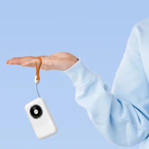 Powerbank Dudao K21 Mini 10000mAh 22.5W USB-A / USB-C - beige - Image 3