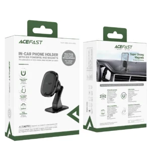 Acefast D35 Magnetic Dashboard Holder - juodos spalvos - Image 5