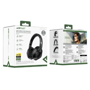 Acefast H4 active noise canceling belaidės ausinės juodos spalvos - Image 6