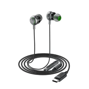Acefast L5 laidinės ausinės USB-C 1.2m - juodos spalvos - Image 4