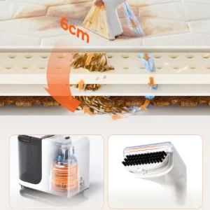 UWANT B200-SE 12000Pa 450W washing vacuum cleaner - white - Image 9