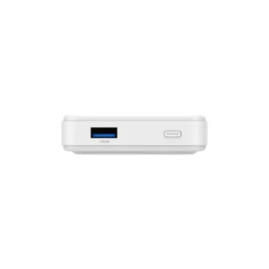 Powerbank Wozinsky WLWP-10KA0Y3WS 22.5W PD Qi2 10000 mAh, su stoveliu, 1x USB-A, 1x USB-C - baltos spalvos - Image 6