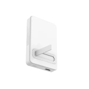 Powerbank Wozinsky WLWP-10KA0Y3WS 22.5W PD Qi2 10000 mAh, su stoveliu, 1x USB-A, 1x USB-C - baltos spalvos - Image 7