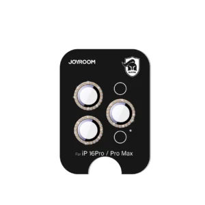 Joyroom JR-MSJ0310 Glass Screen Protector Apple iPhone 16 Pro/16 Pro Max kameros apsauga - Brown
