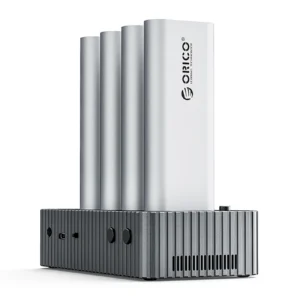 Orico IT48N-C 4-Disk Docking Station with M.2 NVME Clone Function - pilkos spalvos - Image 1