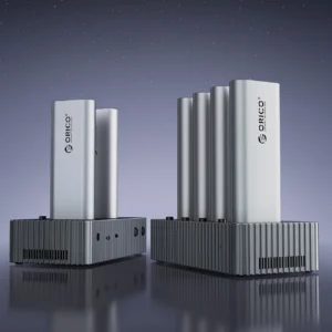 Orico IT48N-C 4-Disk Docking Station with M.2 NVME Clone Function - pilkos spalvos - Image 4