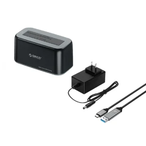 Orico 6819C3 Docking Station for 2.5"/3.5" SATA HDD/SSD - juodos spalvos - Image 2