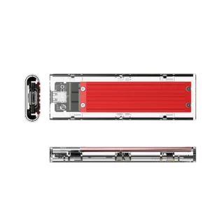 Orico TCM2-C3 M.2 NVME to USB-C 10Gb/s Disk Drive - raudonos spalvos - Image 3