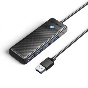 Orico PAPW4A-C3 USB-A Hub Docking Station 4x USB-A 3.0 - juodos spalvos