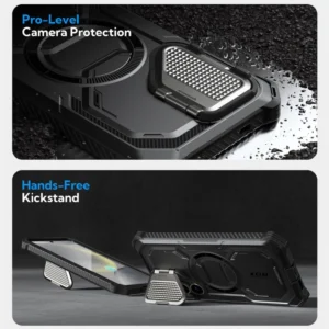 Supcase IBLSN Armorbox Mag Samsung Galaxy S25 Plus - dėklas telefonui juodos spalvos - Image 4