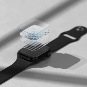 Ringke Dual Easy Pro 2-pack Protective Film for Apple Watch 10 46mm - Transparent - Image 6