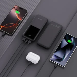 Powerbank Tech-Protect PB01 10000mAh 22.5W - juodos spalvos - Image 6