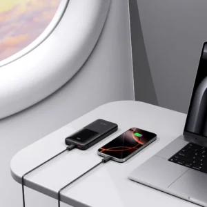 Powerbank Tech-Protect PB01 10000mAh 22.5W - juodos spalvos - Image 8