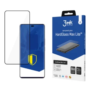 Apsauginis stiklas 3mk HardGlass Max Lite juodos spalvos for Honor Magic7 Lite - Image 1