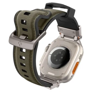 Spigen DuraPro Armor Strap for Apple Watch 44 / 45 / 46 / 49 mm - Green - Image 6