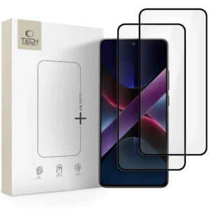 Tech-Protect Glass Fit+ 2-pack tempered glass Xiaomi Poco X7 5G - black
