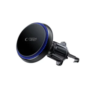 Tech-Protect MM15W-V4 Magnetic MagSafe 15W Car Holder for Cockpit / Windshield / Air Vent - Black - Image 5