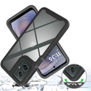 Tech-Protect Defense Motorola Moto G15 / G15 Power / G05 / E15 - dėklas telefonui juodos spalvos - Image 4