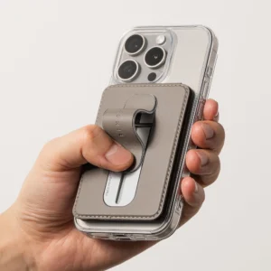 Ringke Wallet Slide Grip MagSafe case - dėklas telefonui juodos spalvos - Image 8