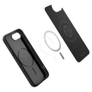 Spigen Liquid Air Mag MagSafe Apple iPhone 16e - Matte dėklas telefonui juodos spalvos - Image 7