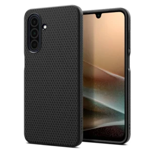Spigen Liquid Air Samsung Galaxy A26 5G - Matte dėklas telefonui juodos spalvos