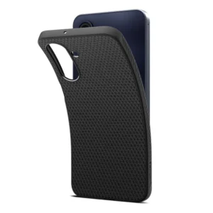 Spigen Liquid Air Samsung Galaxy A26 5G - Matte dėklas telefonui juodos spalvos - Image 7