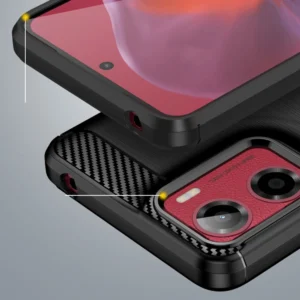 Tech-Protect TPUCarbon Motorola Moto G05 / E15 - dėklas telefonui juodos spalvos - Image 5