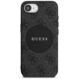 Guess 4G Circle Classic Logo MagSafe Apple iPhone 16e - dėklas telefonui juodos spalvos - Image 3