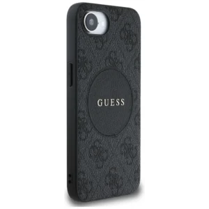 Guess 4G Circle Classic Logo MagSafe Apple iPhone 16e - dėklas telefonui juodos spalvos - Image 4