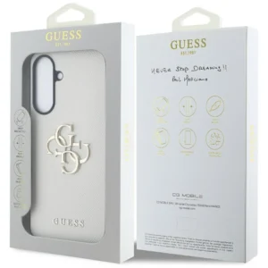 Guess Grained Big 4G Logo Small Classic Logo case Samsung Galaxy A56 - beige - Image 7