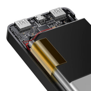Powerbank Baseus Bipow 10000mAh, 15W juodos spalvos - Image 2