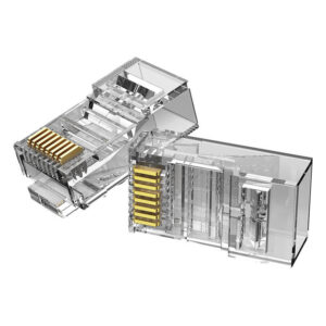 Modular Plug RJ45 Cat.5E UTP Vention IDBR0-100, transparent, 100 vnt - Image 3