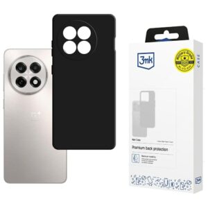 3MK Matt OnePlus 13R/ACE 5 dėklas telefonui juodos spalvos
