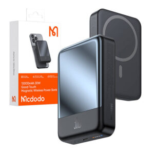 Mcdodo MC-5931 Magnetic Power Bank 10000mAh, 30W Juodas spalvos - Image 4