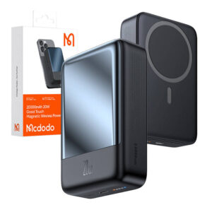 Mcdodo MC-5021 Magnetic Power Bank 20000mAh, 20W Juodas spalvos - Image 4