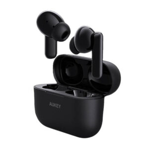 Aukey EP-M1NC TWS wireless headphones juodos spalvos - Image 3